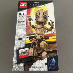 LEGO Marvel I Am Groot Set 76217 | Infinity Saga 476pcs NIB